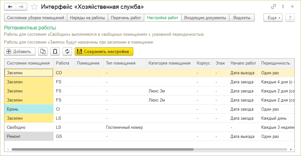 Интерфейс \"Хозяйственная служба\" (КУС) — КинтВики
