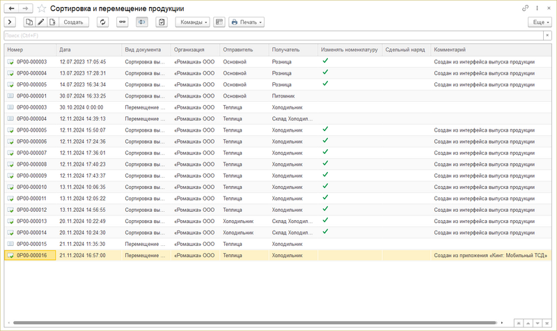 Файл:Журнал документов перемещение продукции.png